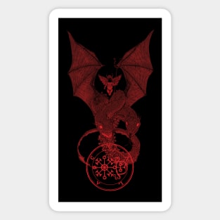 Dictionnaire Infernal: Valac (Red Variant) Sticker